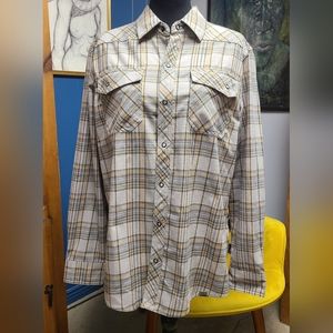 L.L. Bean Plaid Flannel Size M